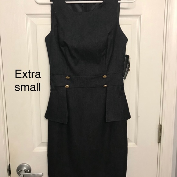 Rampage peplum dress - Picture 3 of 5